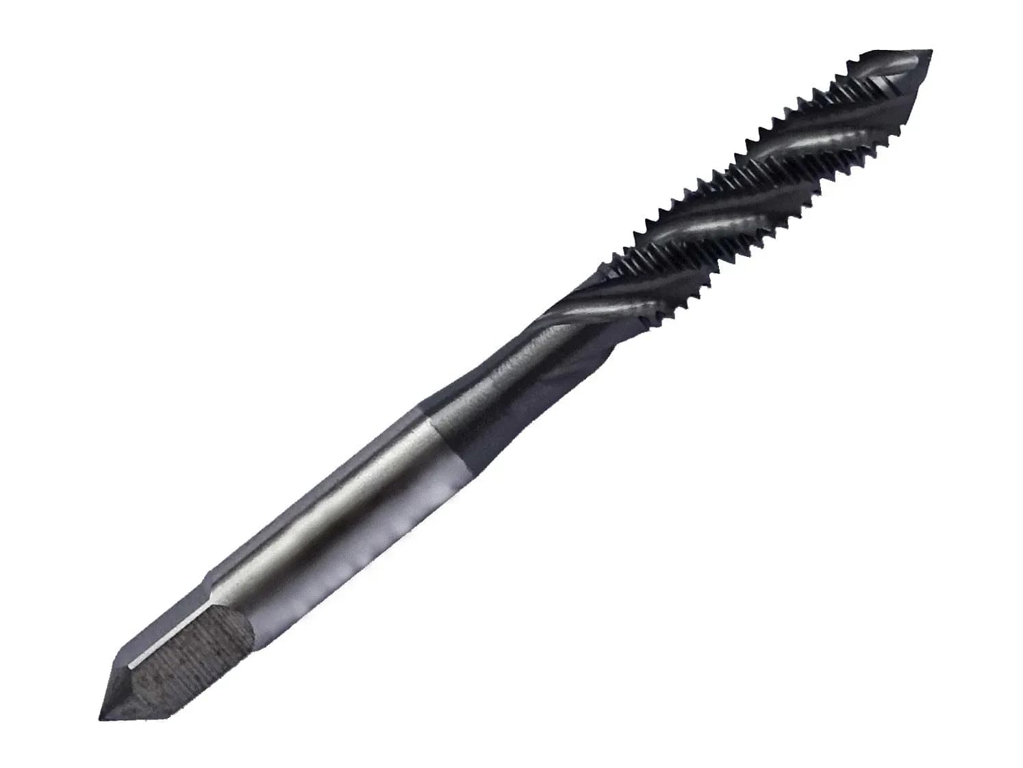 Метчик 1/4"-20 UNC HSS-E 6H спиральная канавка 38°, TiAlN (T…